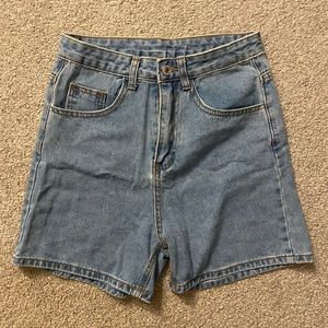 Shein Straight Leg Denim shorts